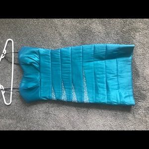 Teal dress